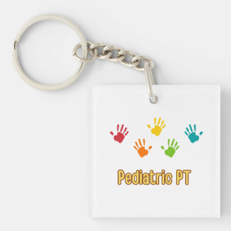Kinderen T-shirt fysiotherapie Sleutelhanger