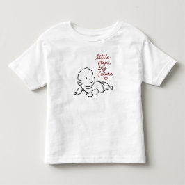 Kinderen T-shirt – Minimalistische Cute Baby Lijn 