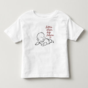 Kinderen T-shirt – Minimalistische Cute Baby Lijn