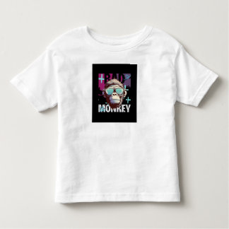Kinderen T-shirt - Monkey Design T-shirt