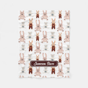 Kinderen Teddybeer Kat Panda Bunny Speelgoed Patro Fleece Deken