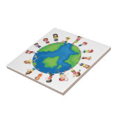 Kinderen Tegeltje (Zijkant)