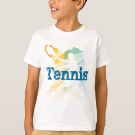 Kinderen Tennis Tee Shirt met aanpasbare print