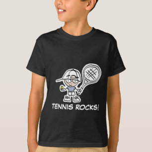 Kinderen tennist-shirt   Tennis Rocks Cartoon T-shirt