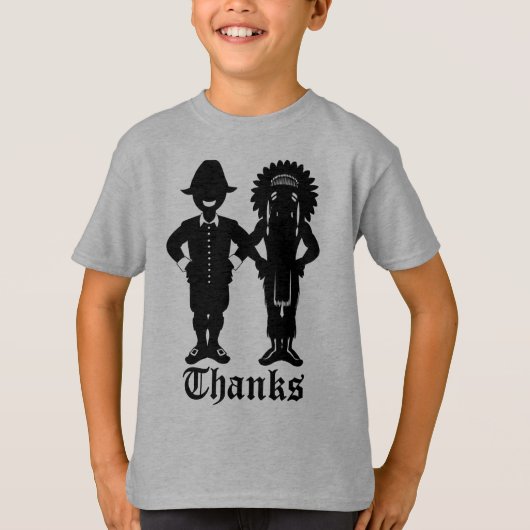 Kinderen Thanksgiving Sweatshirt Feestelijk Kinder (Voorkant)