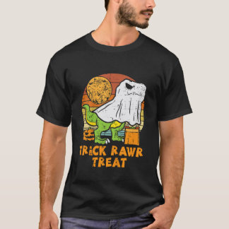 Kinderen Trick Rawr Behandel Geest Dino Trex Peute T-shirt