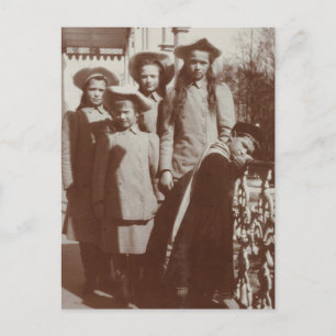 Kinderen Tsaar van Rusland, Romanov, OTMA, Alexis Briefkaart