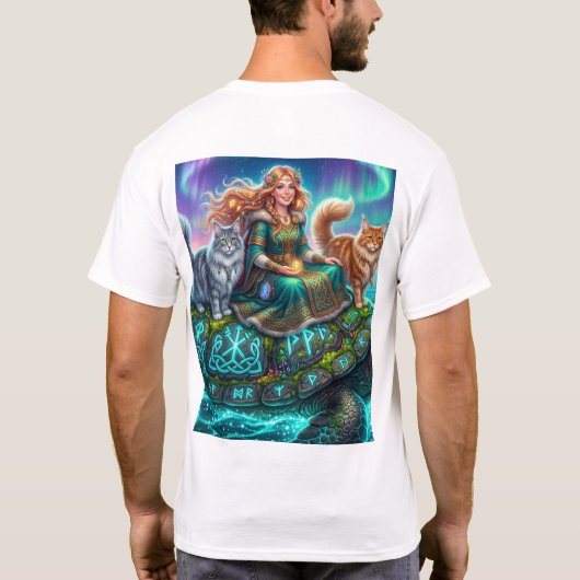 kinderen turtle t-shirt (Achterkant)