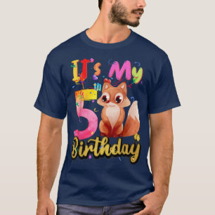 Kinderen van 5 jaar en ouder van 5 jaar t-shirt