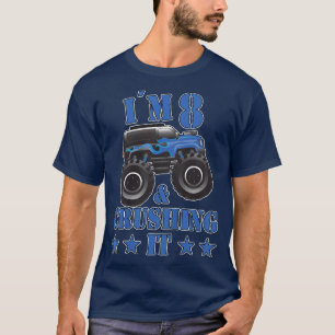 Kinderen van 8 jaar oud Monster Truck T-shirt