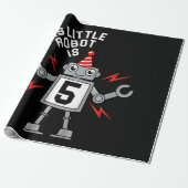 Kinderen van Birthday jongens Robot Robotics Costu Cadeaupapier (Uitgerold)
