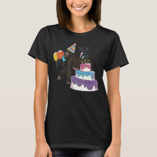 Kinderen van Birthday Party Gorilla Lover Ape ape T-shirt