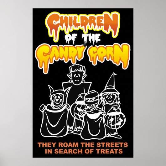 Kinderen van de Candy Corn Poster (Voorkant)