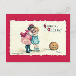 Kinderen van de groeten van de Heren en Pumpkin Briefkaart