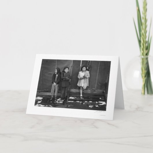 Kinderen van de school I 1943 Kaart (Voorkant)