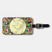 Kinderen van de wereld bagagelabel (Voorkant horizontaal)