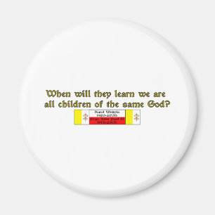 Kinderen van dezelfde God 1 Magneet