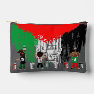 Kinderen van Gaza schilderen Palestijnse vlag Etui