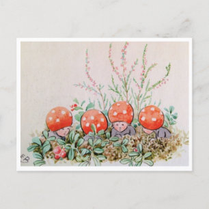 Kinderen van het Bos Elsa Beskow Briefkaart