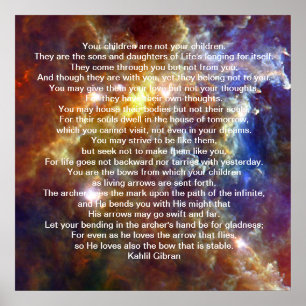 Kinderen van Kahlil Gibran Poster
