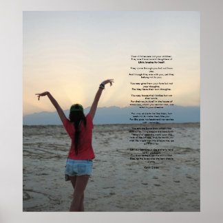 Kinderen van Kahlil Gibran Poster