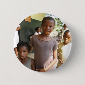 Kinderen van Nigeria Ronde Button 5,7 Cm