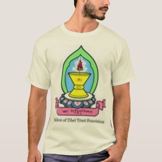 KINDEREN VAN TIBET-TRUST GECOLOREERDE LOGO T-SHIRT
