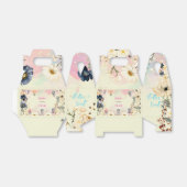 Kinderen van waterverf van feiharde tuinen bedankdoosjes (Uitgevouwen)