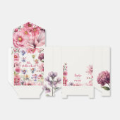 Kinderen van waterverf van feiharde tuinen bedankdoosjes (Uitgevouwen)