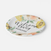 Kinderen Verjaardag, Honey Bee, Bee thema Papier B Papieren Bordje (Gekanteld)