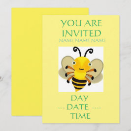 kinderen verjaardagsuitnodigingen ensemble kaart