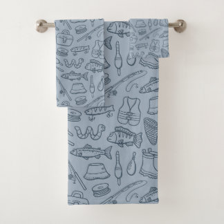 Kinderen Visuitrusting Visser Wandelen Kamperen Bl Bad Handdoek