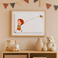 Kinderen Vliegen Vlieger Gelukkig Kindertijd