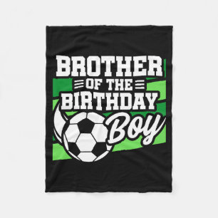 Kinderen Voetbal Feest Broer Van Verjaardagsfeest Fleece Deken
