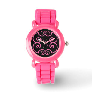 Kinderen volgen Horloge