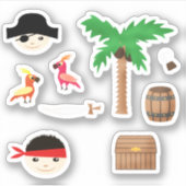 Kinderen voor de jongen sticker (Voorkant)