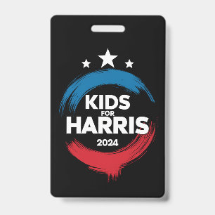 Kinderen voor Harris President Kinderen Liefde Kam Badge