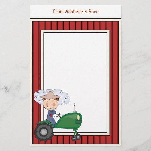 Kinderen voor het schrijven van Lijsten  van padde Briefpapier (Voorkant)