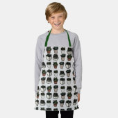 Kinderen voor het tuinieren van cactus schort (Gedragen)