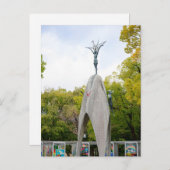 Kinderen Vredesmonument Briefkaart (Voorkant / Achterkant)