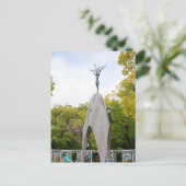 Kinderen Vredesmonument Briefkaart (Staand voorkant)