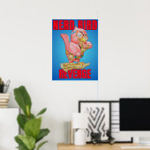Kinderen Wraak van de Nerd Vogel Poster (Thuiskantoor)