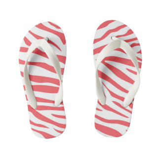 Kinderen zebra streep flip flops