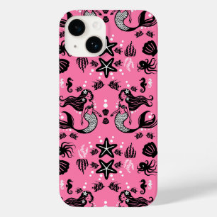 Kinderen Zeemeermin Roze Case-Mate iPhone 14 Hoesje
