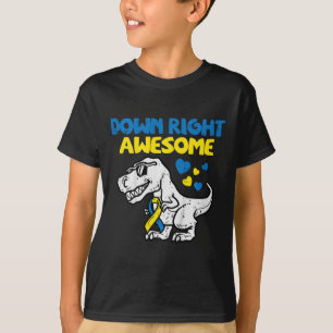 Kinderen zijn echt geweldige Dino Down Syndroom Be T-shirt