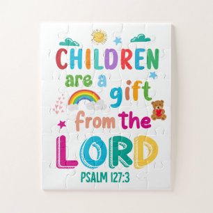 Kinderen zijn een geschenk van de Here Kinder 30 S Legpuzzel