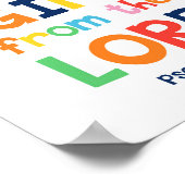 Kinderen zijn een geschenk van het Lord Christelij Poster (Hoek)