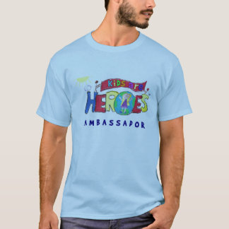Kinderen zijn het T-shirt van de ambassadeur van H
