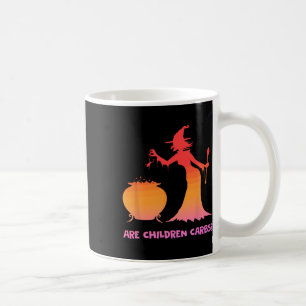 Kinderen zijn koolhydraten heks ketel Halloween on Koffiemok