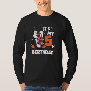 Kinderen zijn mijn vijfde verjaardag 5 jaar oud Pe T-shirt